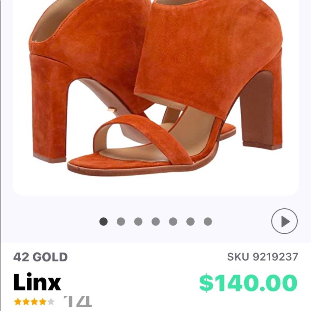 Brand new inbox stylish head turning sandals.